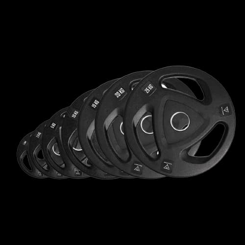 Set De Disques Olympiques 150 Kg (Ensemble De 5 Paires)
