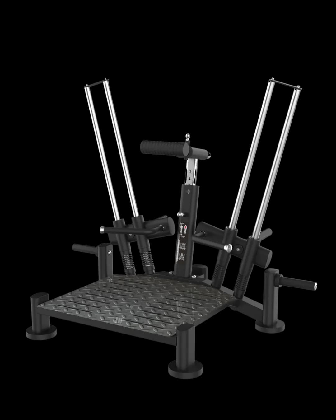 Vertical Rowing Pull Back — alternate view