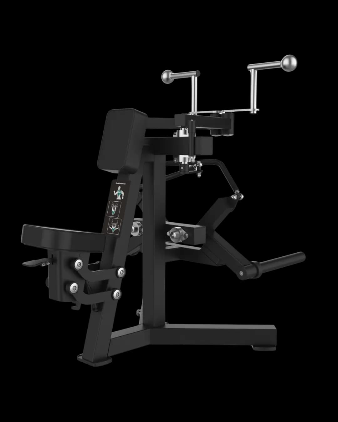 Bent-Over Dumbbell Raise  — alternate view