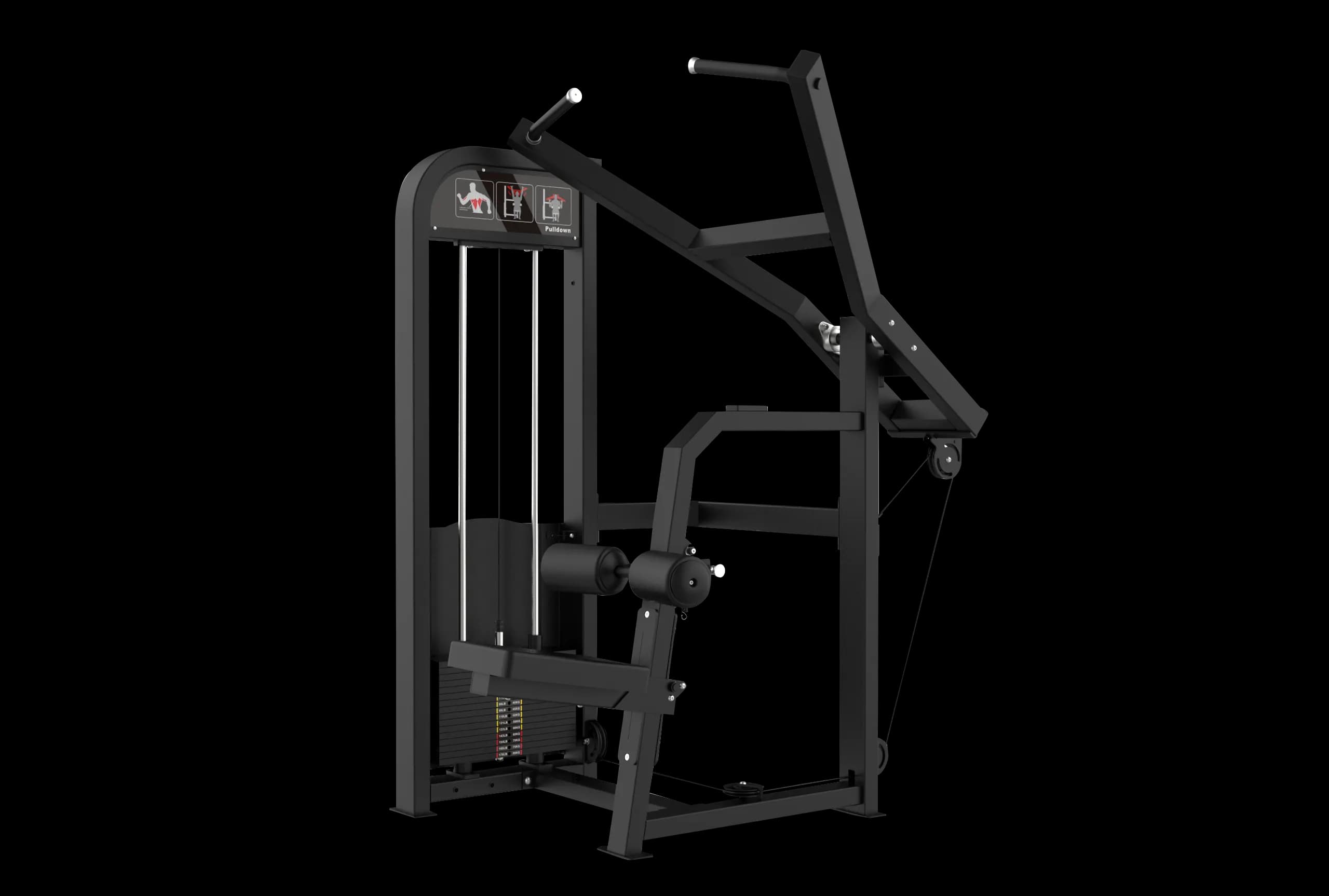 Lat Pulldown With Arms — alternate view