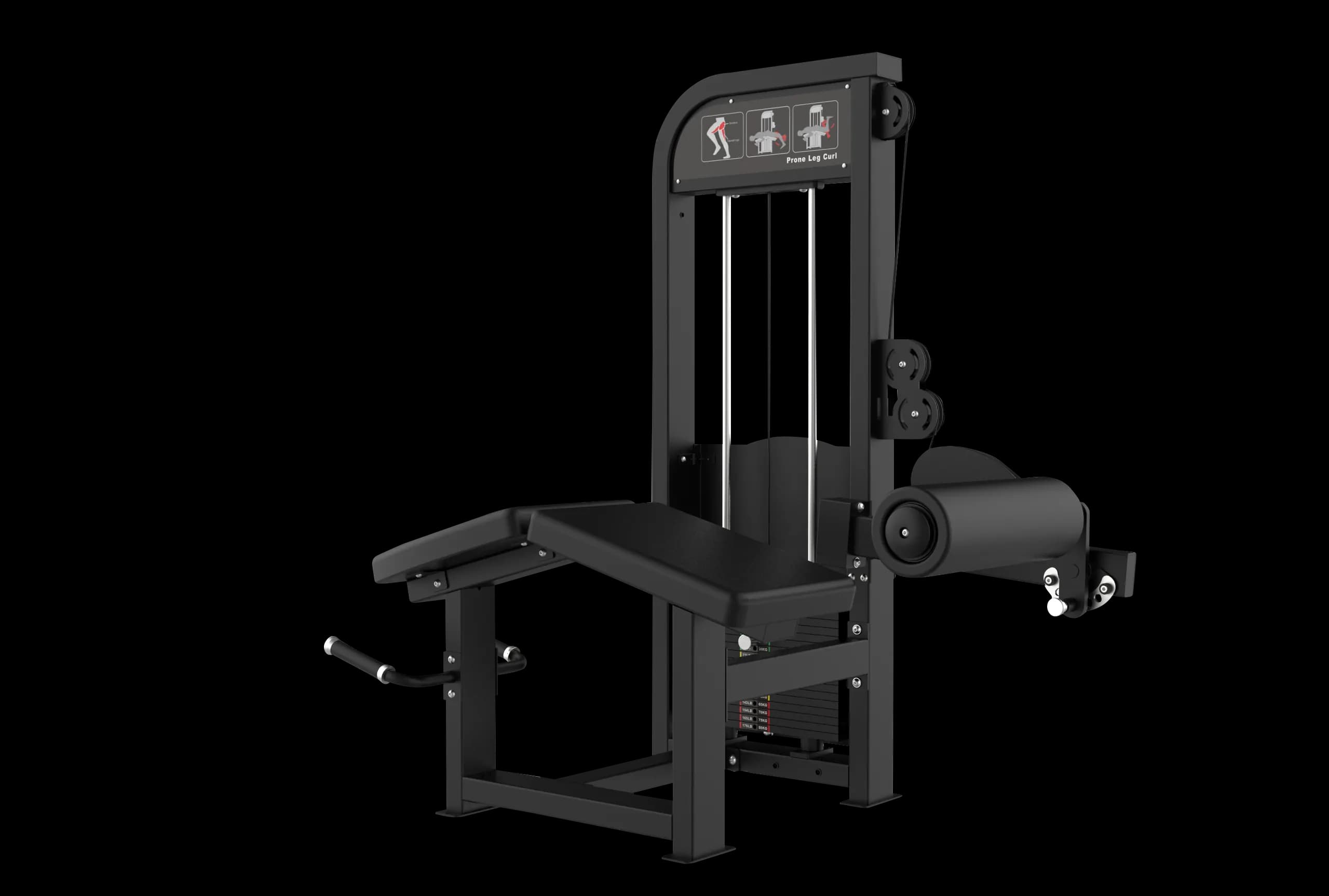 Prone Leg Curl — alternate view