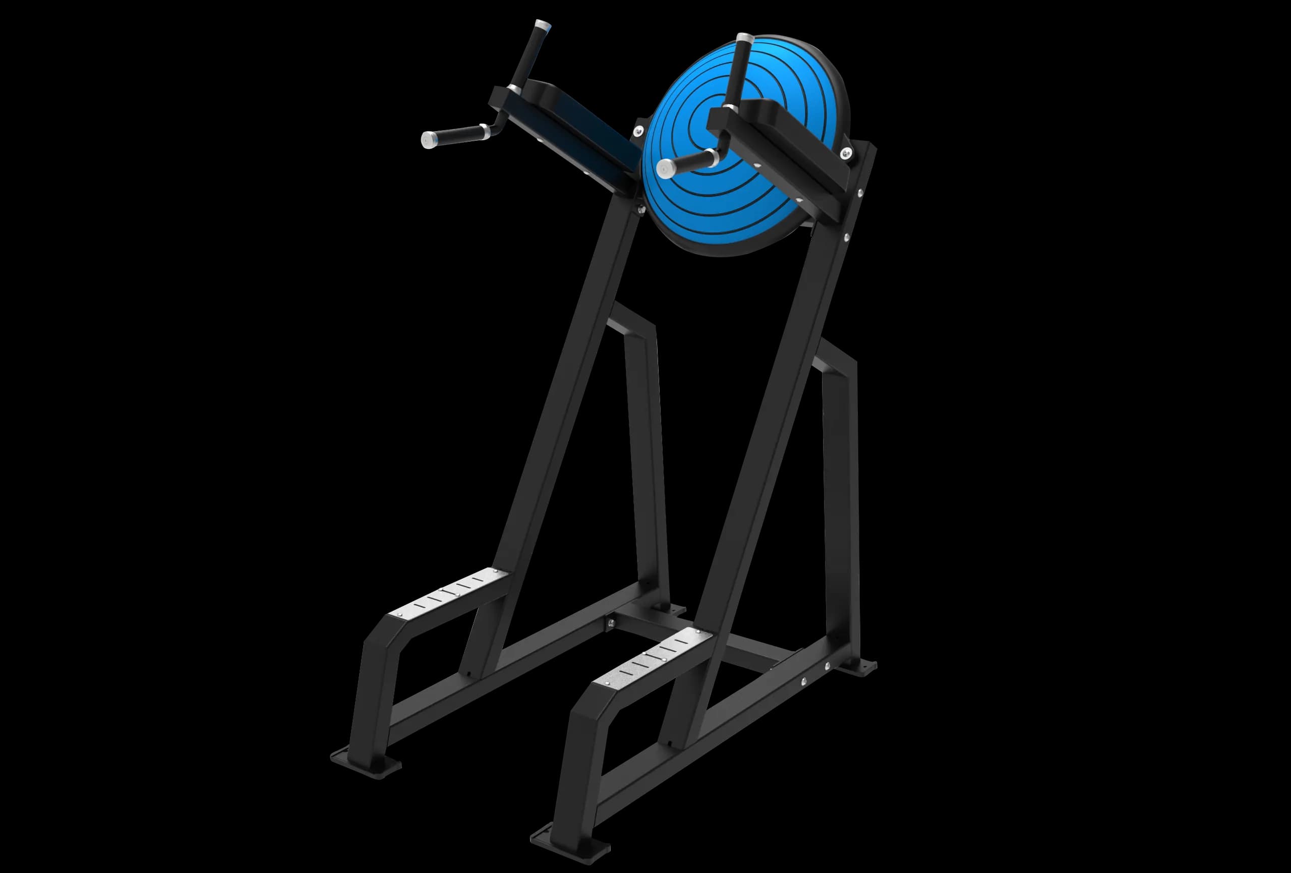 Vertical Knee / Leg Raise With Bosu — alternate view