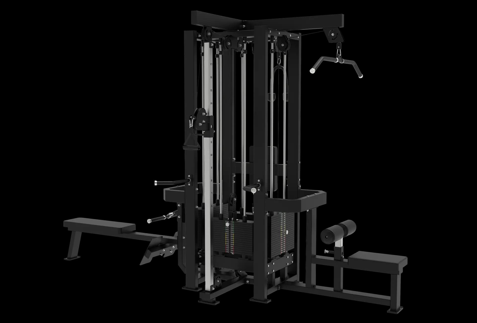 Jungle Gym 4 Pulleys